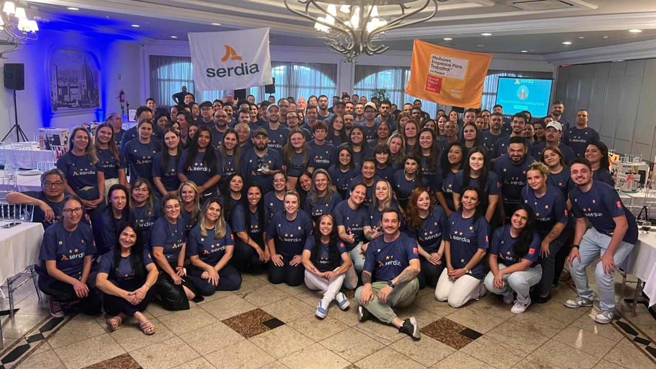 Serdia excelência reconhecida com certificação GPTW